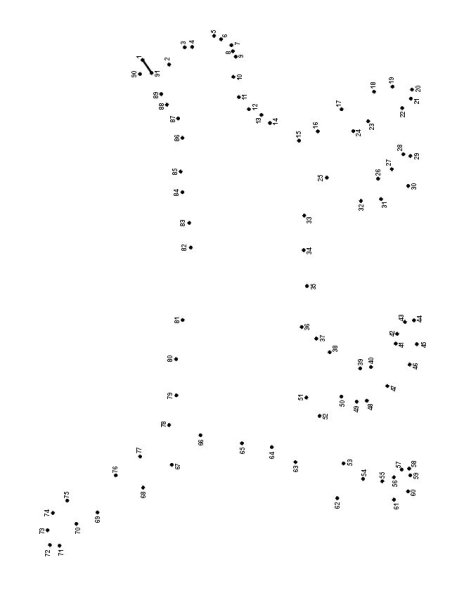 Рисунок соединение по точкам