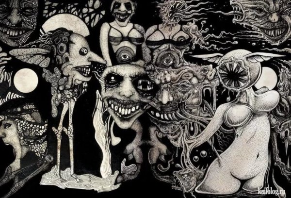 Мрачные идеи для рисования