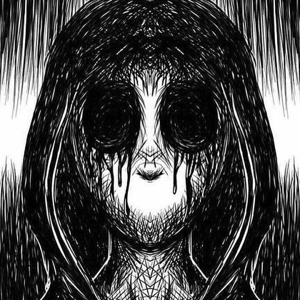 Страшные рисунки в скетчбуке