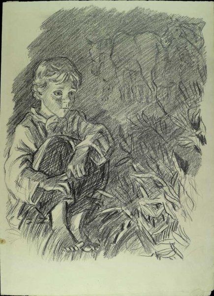 Бежин луг иллюстрации Костя