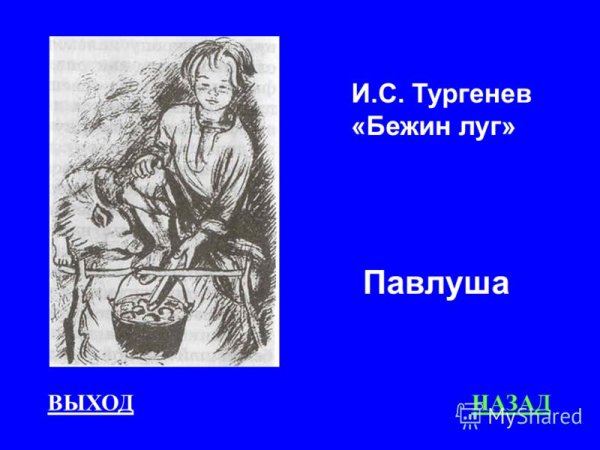 Илюша Бежин луг