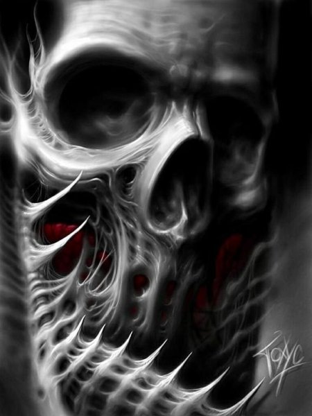 Череп на заставку