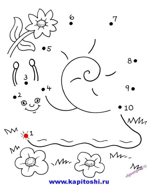 Соедини точки подготовительная группа