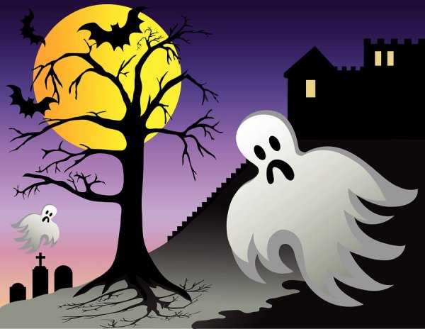 Фон в стиле Хэллоуин