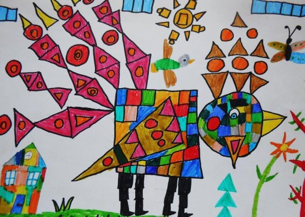 Геометрические фигуры для рисования