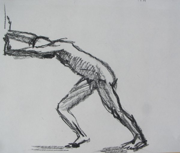 Фигура человека в движении