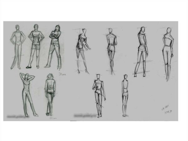 Фигура человека рисунок