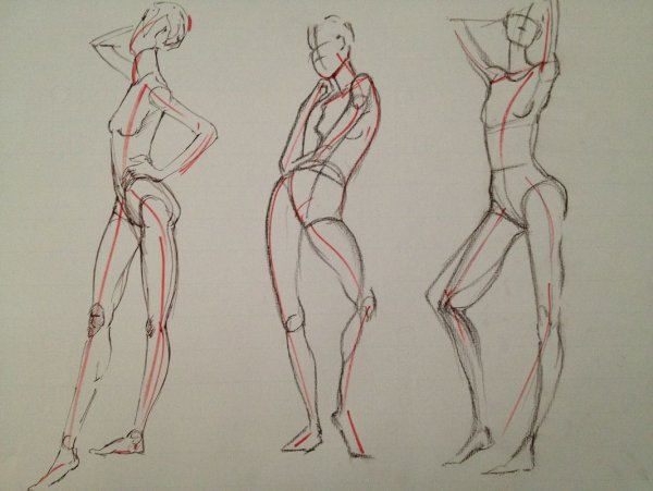 Человеческие фигуры для рисования