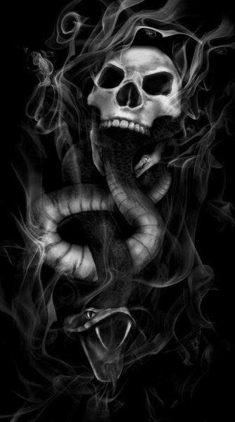 Пожиратели смерти метка арт