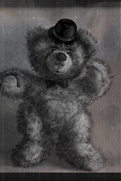 Плюшевый мишка арт