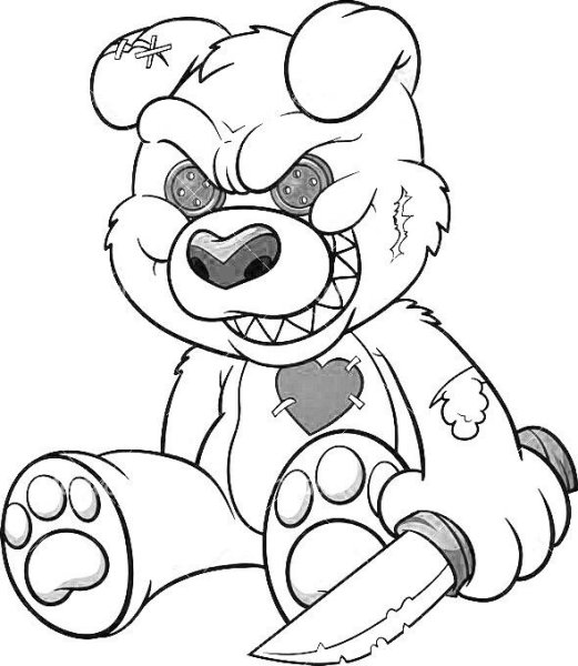 Старый плюшевый мишка