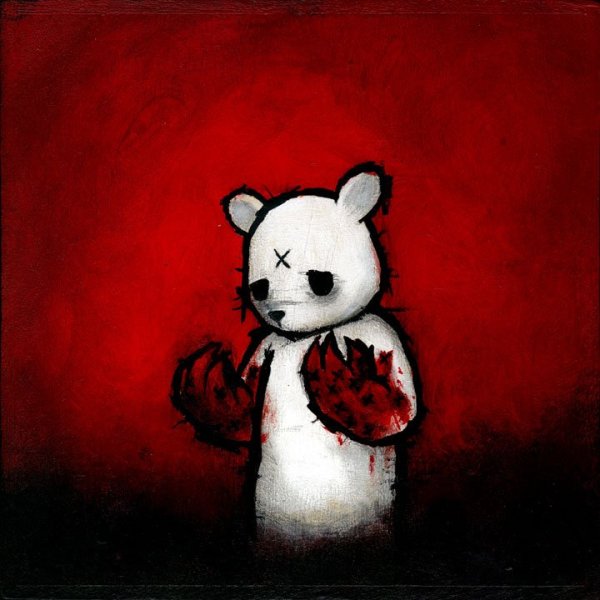 Раскраска медведь страшный