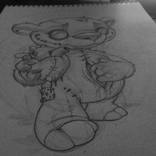 Нож "медведь"