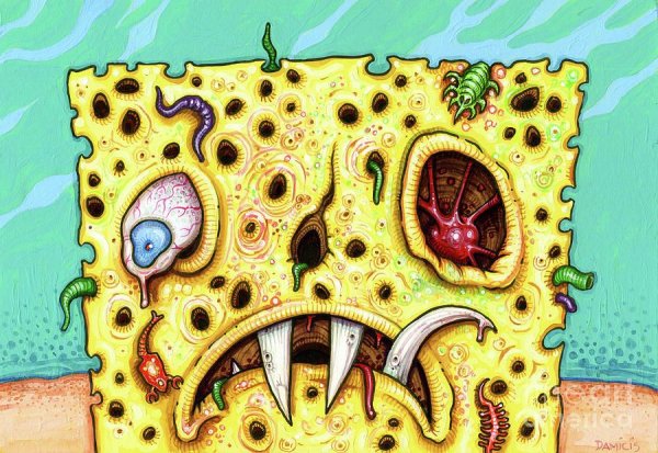 Спанч Боб арт