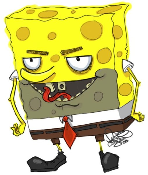 Губка Боб квадратные штаны ужастик