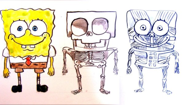 Губка Боб квадратные штаны ужастик