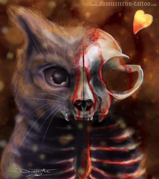 Лысые кошки арт