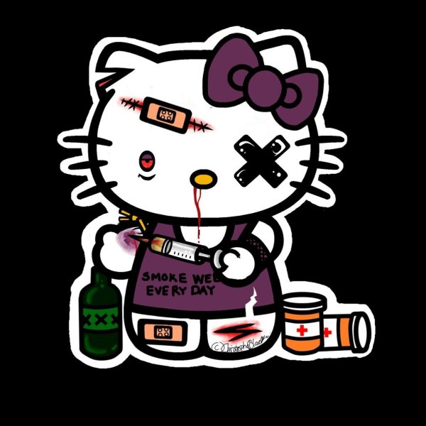 Хелло Китти Эстетика эмо
