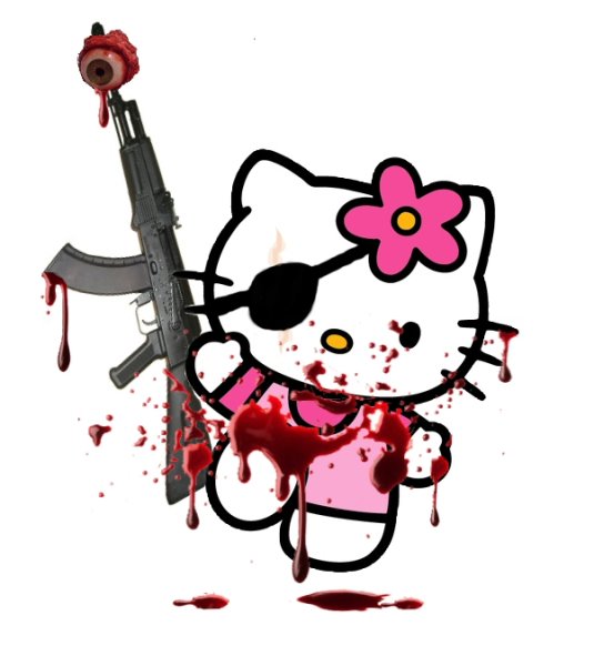 Хелло Китти смешная