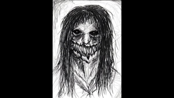 Монстры нарисованные ручкой