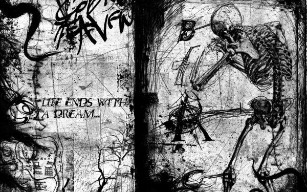 Идеи для скетчбука страшные