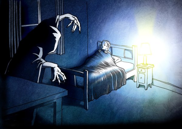 Детские кошмары в рисунках