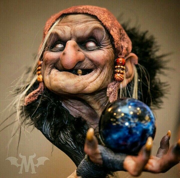 Лицо бабы яги