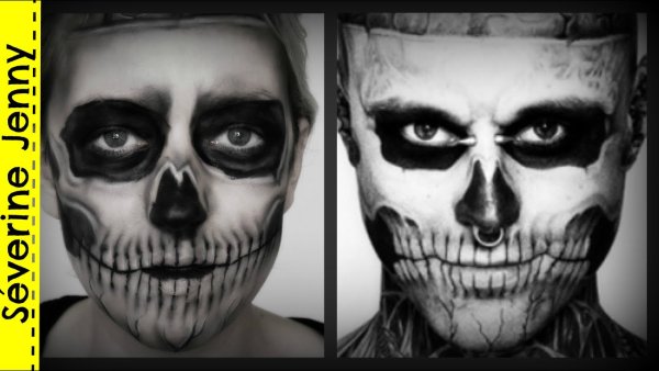 Полу человек полу скелет