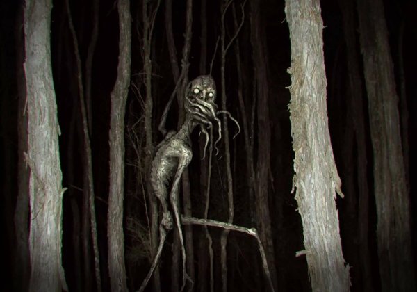 Вендиго демон леса арт