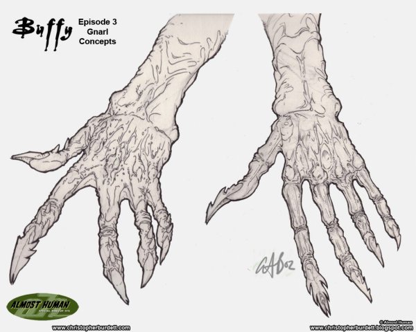 Рука зомби силуэт