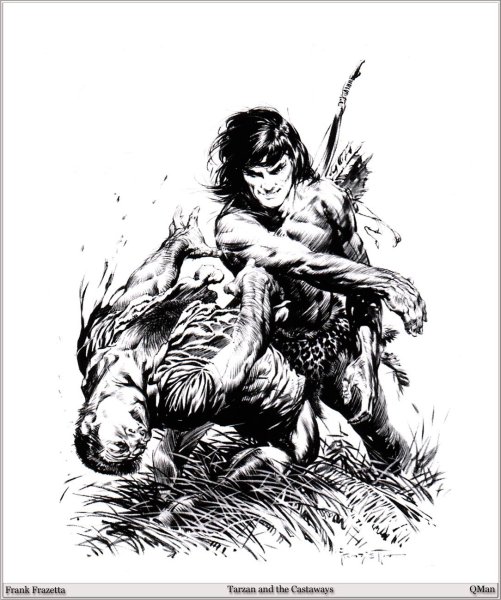 Фрэнк Фразетта тарзан
