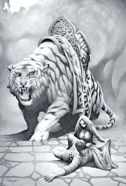 Борис Вальехо тигр тигр