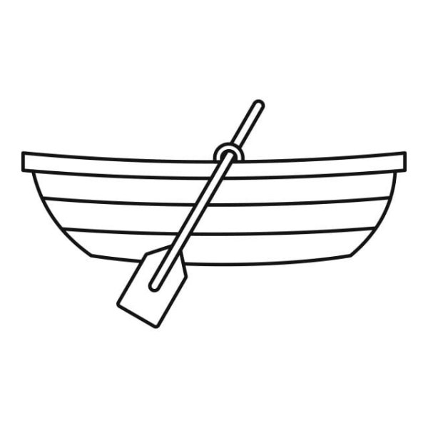 Лодка для раскрашивания