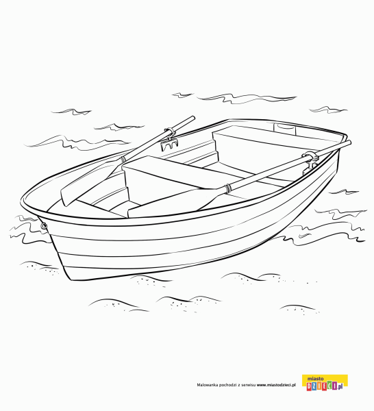 Катер раскраска для детей