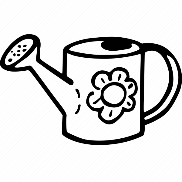 Лейка трафарет для детей