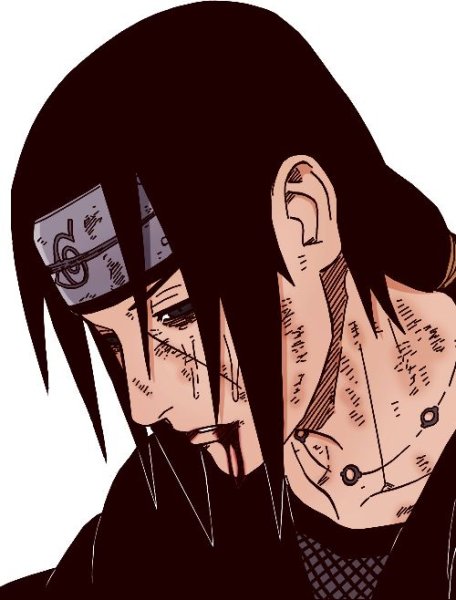 Манга Наруто смерть Итачи