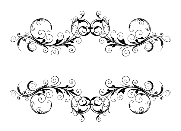 Монохромные узоры