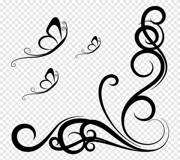 Каллиграфические завитушки