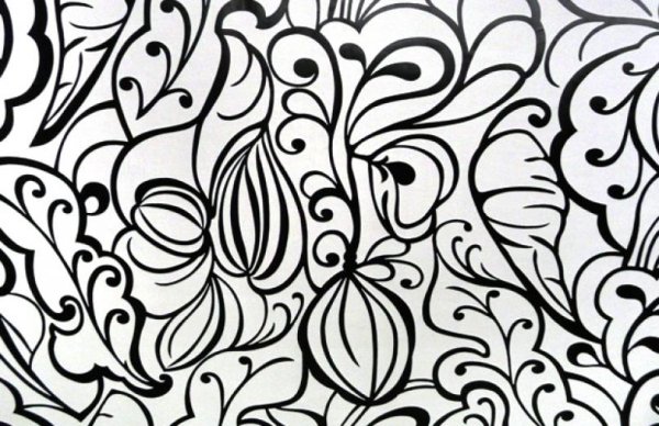 Обои флизелиновые мир Ricciolo белые 1.06 м 45-170-05