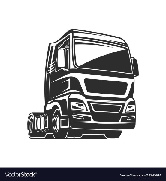 Грузовик для логотипа сбоку КАМАЗ