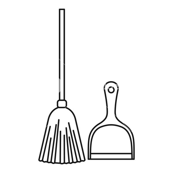 Раскраска метелка для детей