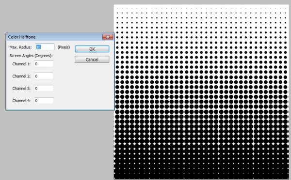 Тоновая шкала штриховка