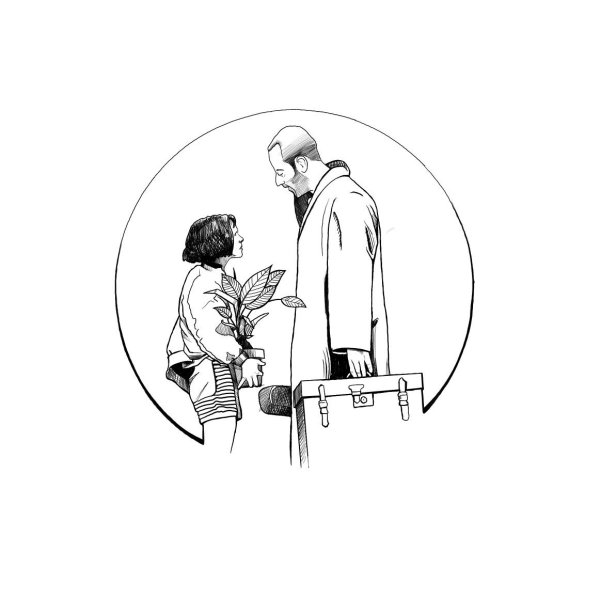 Эскиз Леон и Матильда