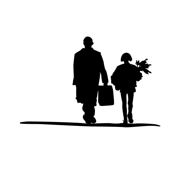 Леон трафарет