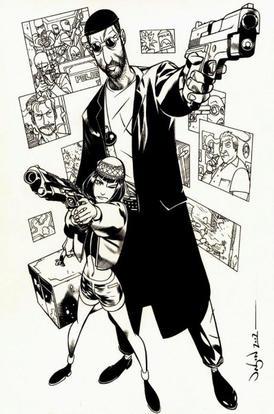 Тату Леон и Матильда