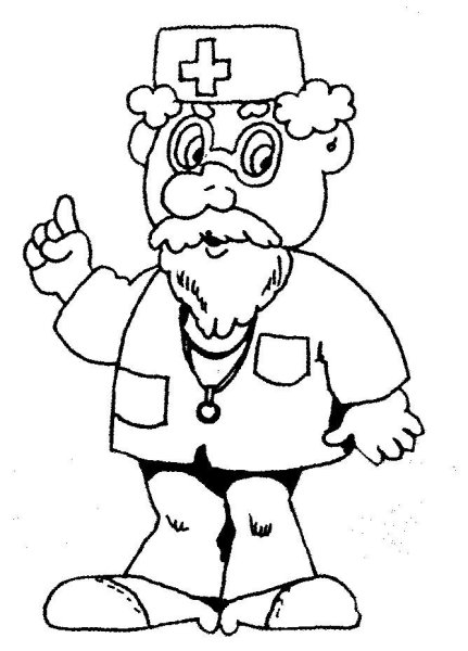 Рисунок доктора Айболита