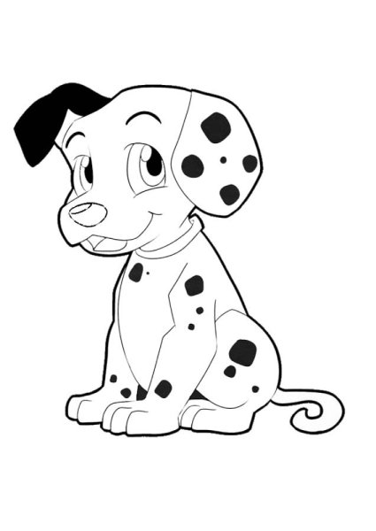 Далматинец для рисования