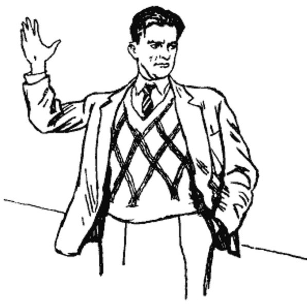 Маяковский на белом фоне