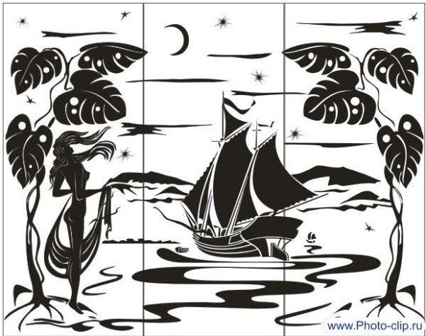 Эскизы для гравировки по стеклу