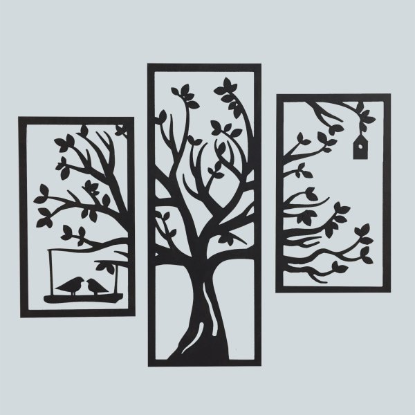 Триптих на дереве